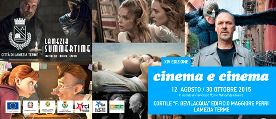 Cinema Lamezia Summertime 2015 a Lamezia Terme