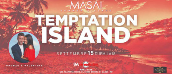 Temptation Island - Closing Summer al Masai Summer Village a Cagli