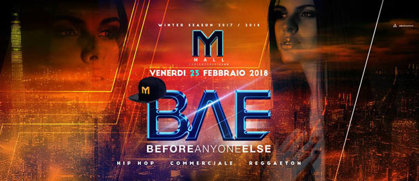BAE w/ Club Conceptval al Mall Club di Rescaldina