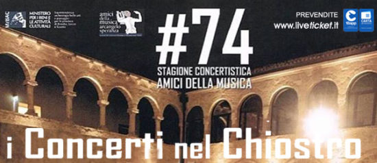 I Concerti del Chiostro all’ex Convento di Sant’Antonio a Taranto