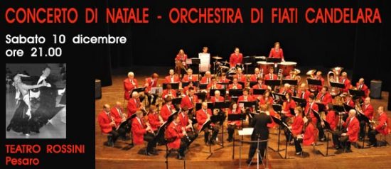 Concerto di Natale al Teatro Rossini di Pesaro