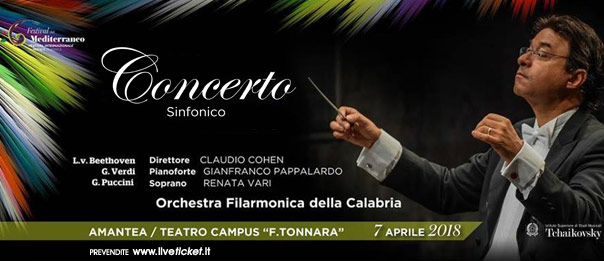 Concerto Sinfonico al Campus Temesa "F. Tonnara" ad Amantea