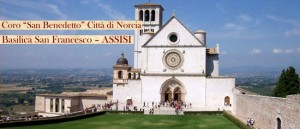 Concerto del Coro “San Benedetto” Città di Norcia ad Assisi