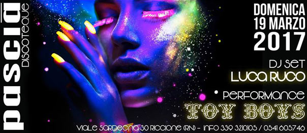 Cosmoparty al Pascià di Riccione