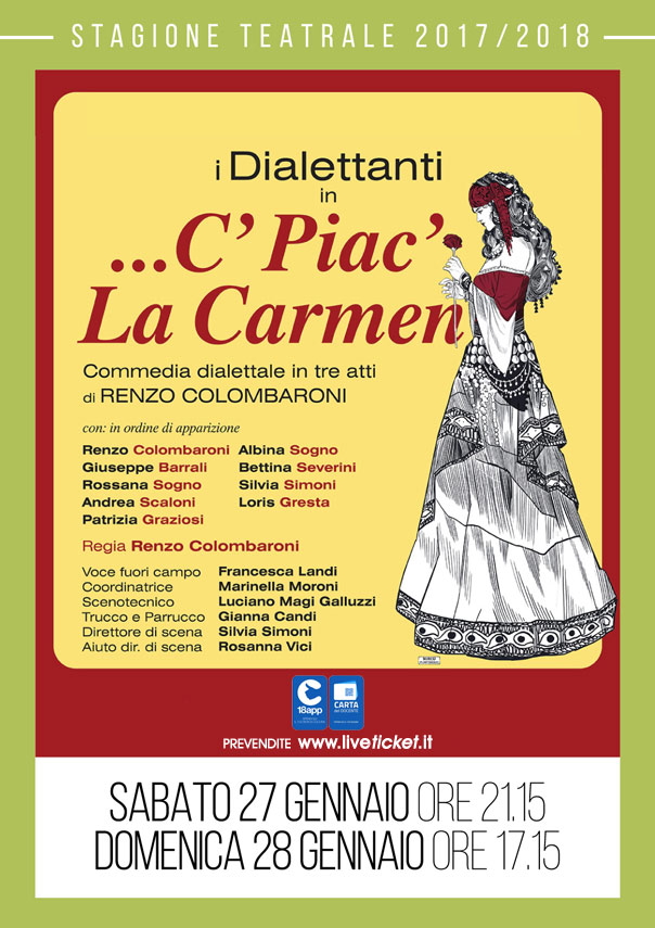 ...C' piac' la Carmen al Teatro Portone di Senigallia