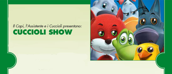 Un posto all'ombra "Minicuccioli Show: il gioco delle emozioni" al Parco degli Alberi Parlanti a Treviso