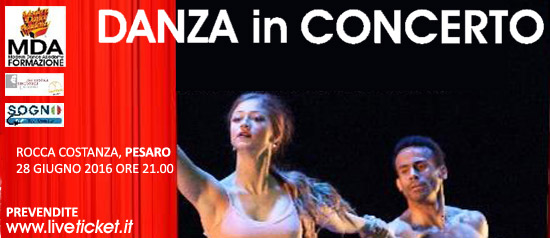 Danza in concerto a Rocca Costanza a Pesaro