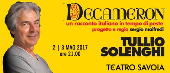 Decameron - un racconto italiano in tempo di peste al Teatro Savoia di Campobasso