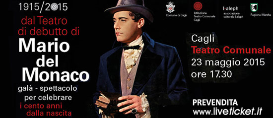 Centenario Mario del Monaco al Teatro Comunale di Cagli