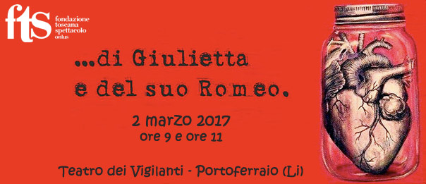 ...di Giulietta e del suo Romeo. al Teatro dei Vigilanti Renato Cioni a Portoferraio