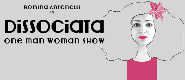 Romina Antonelli "Dissociata.One man woman show" alla Galleria Centofiorini a Civitanova Marche Alta