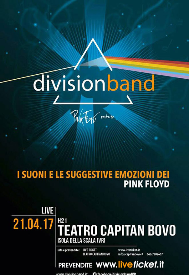 Pink Floyd's emotions by Divisionband al Cinema Teatro Capitan Bovo di Isola della Scala