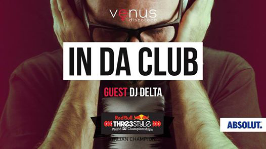 In da Club guest Dj Delta al Venus Discoteca a Marinella di Selinunte