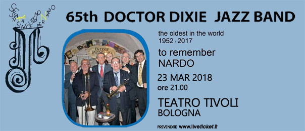 Dr. Dixie jazz band in concert al Teatro Tivoli di Bologna