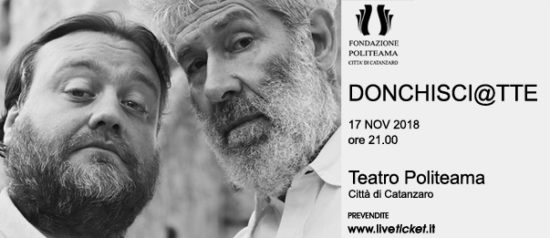 Alessandro Benvenuti e Stefano Fresi “DonChisci@tte” al Teatro Politeama di Catanzaro