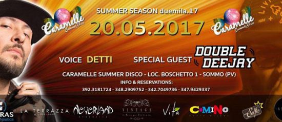 Special guest Double Deejay al Caramelle Summer Disco di Boschetto - Sommo