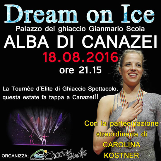 Dream on Ice in Val di Fassa a Canazei