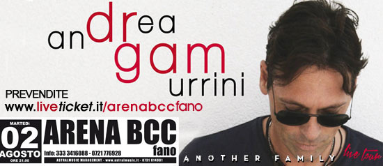 dr.Gam "Another family live tour" all'Arena BCC a Fano