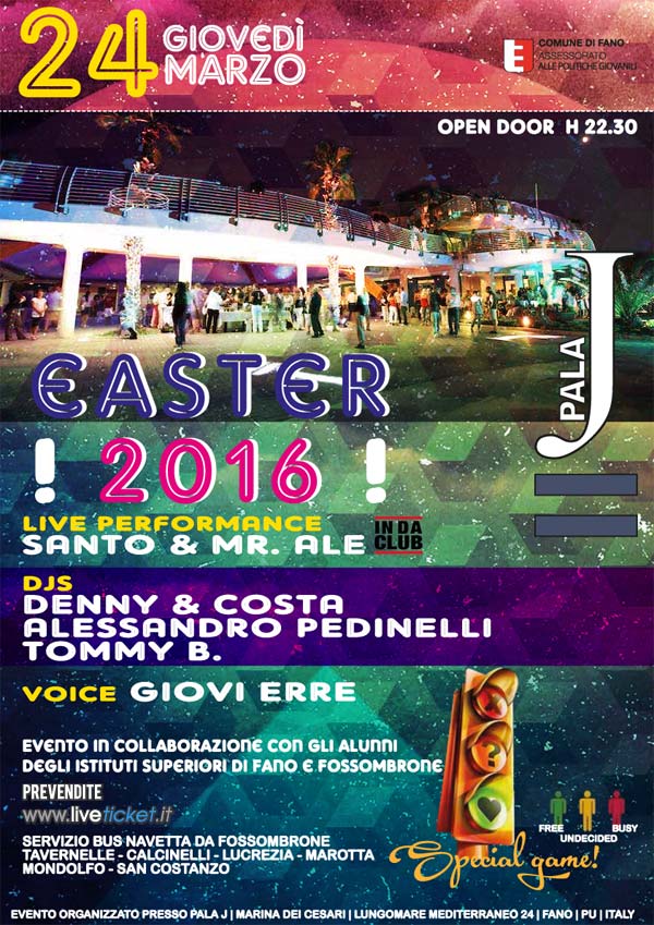 Easter 2016 al Pala J a Fano