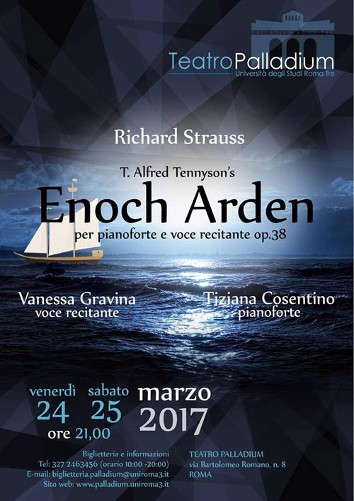 Enoch Arden - Naufrago per amore al Teatro Palladium a Roma