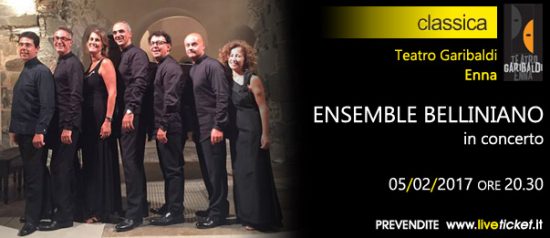 Ensemble Belliniano al Teatro Garibaldi di Enna