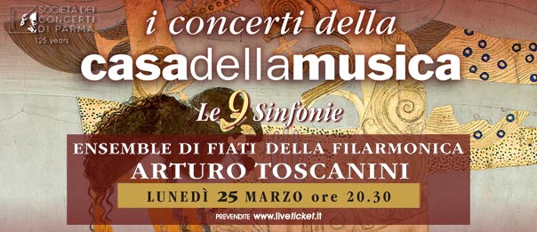Ensemble Fiati Toscanini alla Casa della Musica a Parma