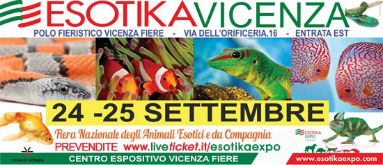 Esotika Pet Expo a Vicenza