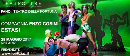 Compagnia Enzo Cosimi "Estasi" al Teatro Della Fortuna a Fano