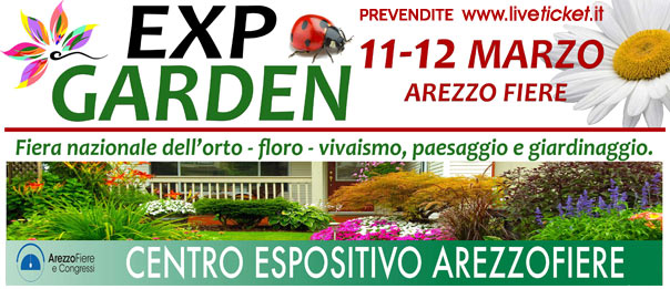 Expo Garden 2017 a Padiglione Chimera di Arezzo