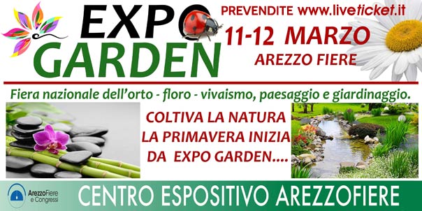 Expo Garden 2017 a Padiglione Chimera di Arezzo