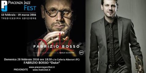 Fabrizio Bosso "Duke" al Salone degli Arazzi di Piacenza