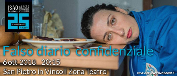 Isao Festival “Falso diario confidenziale" al Teatro in San Pietro in Vincoli a Torino