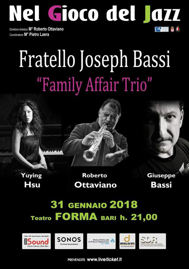 Family affair trio al Teatro Forma di Bari