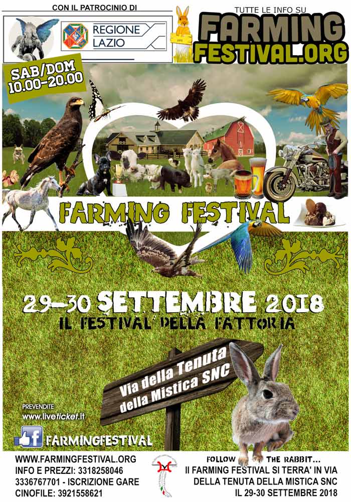 Farming Festival alla Tenuta la Mistica a Roma