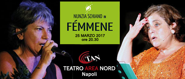 Fémmene al Teatro Area Nord di Napoli