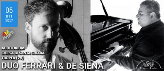 Duo Ferrari & De Siena all'Auditorium - Chiesa di Santa Chiara a Tropea