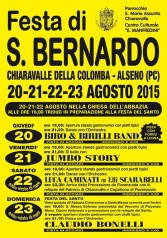 Festa di San Bernardo 2015 a Chiaravalle della Colomba