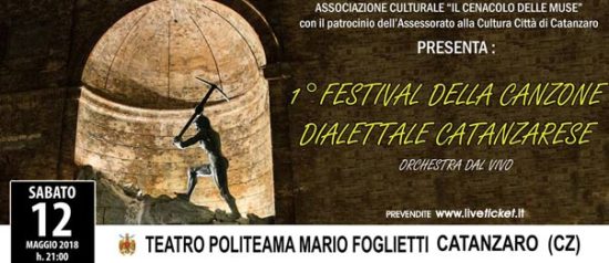 Festival della canzone dialettale catanzarese al Teatro Politeama di Catanzaro