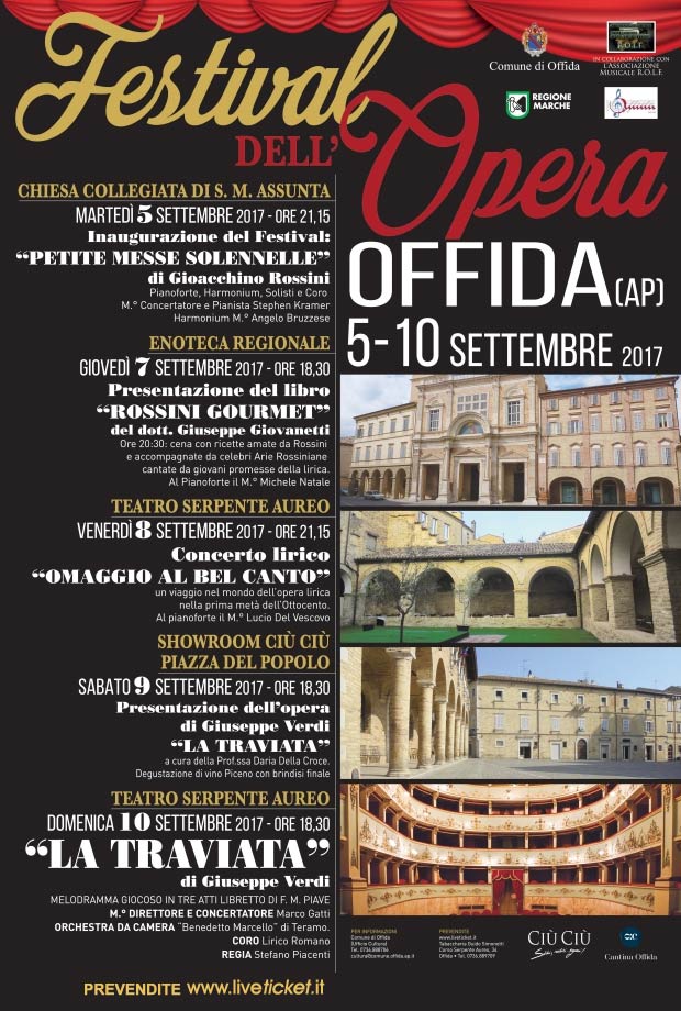 Festival dell'Opera alla Chiesa della Collegiata e Teatro Serpente Aureo a Offida