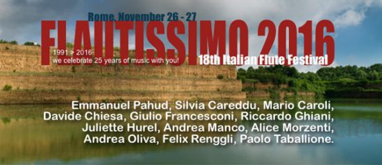 Flautissimo 2016 al Teatro Palladium a Roma Copia