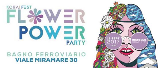 Flower Power Party a Bagno Ferroviario a Trieste