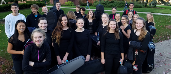 "Fox Valley Honors Orchestra" in concerto all'Auditorium La Casa della Musica a Pianiga