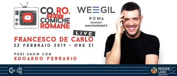 Francesco De Carlo al WEGIL a Roma