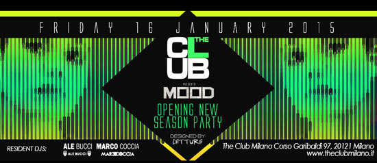 Opening New Season Party at The Club Milano
