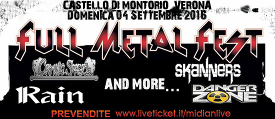 Full Metal Fest Open Air 2016 al Castello di Montorio a Verona
