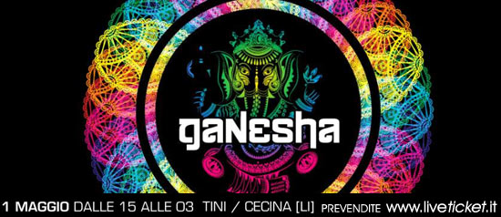Ganesha 2016 - Open air in daytime al Tini' Soundgarden di Cecina
