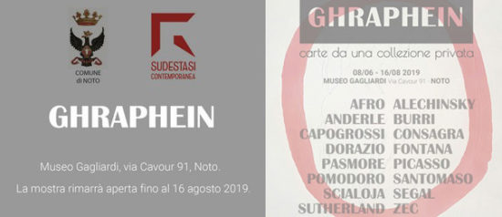 "Ghraphein. Carte da una collezione privata" al Museo Civico Gagliardi di Noto