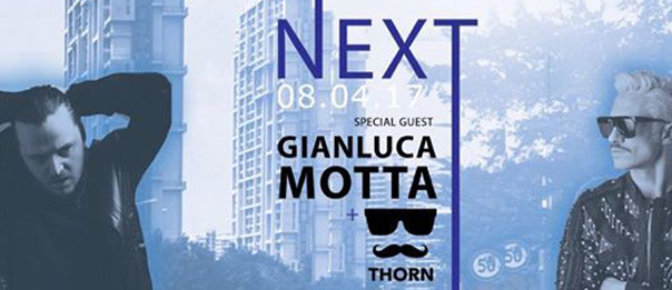 Next presenta: Gianluca Motta e Thorn a Yago Pleasure Club di Sassuolo