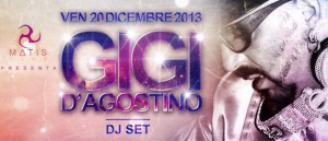 Gigi D'Agostino DJ Set al Matis di Bologna