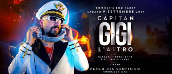 Summer's end party: guest Gigi l'Altro al Parco del Geofisico - Selva di Boccalupo a Corinaldo